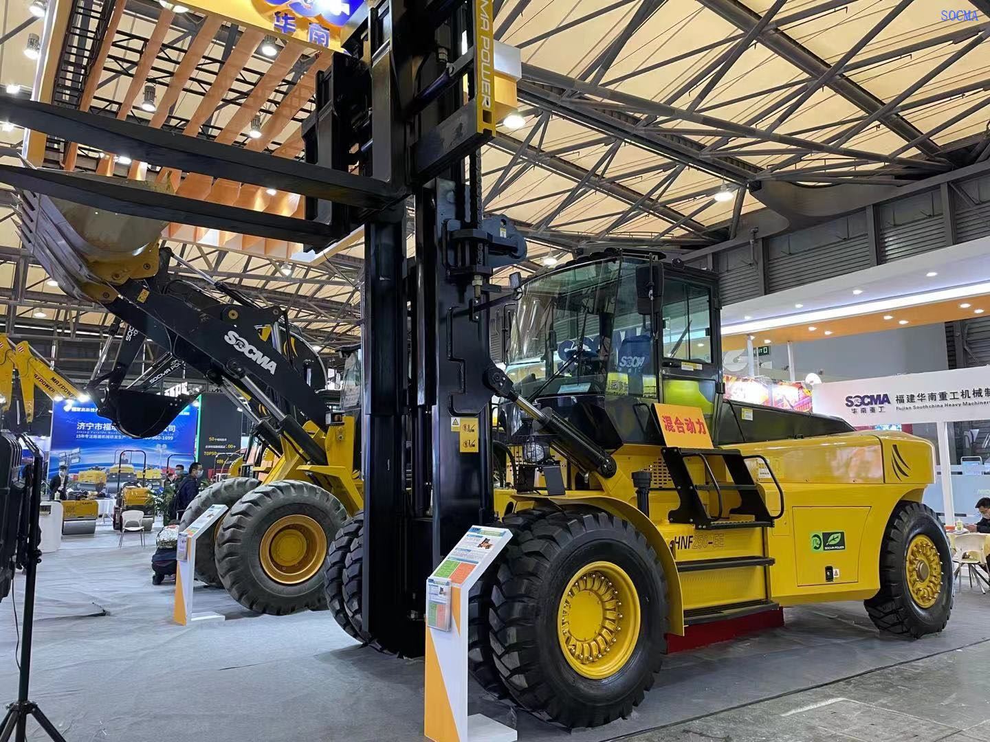 25t hybrid forklift