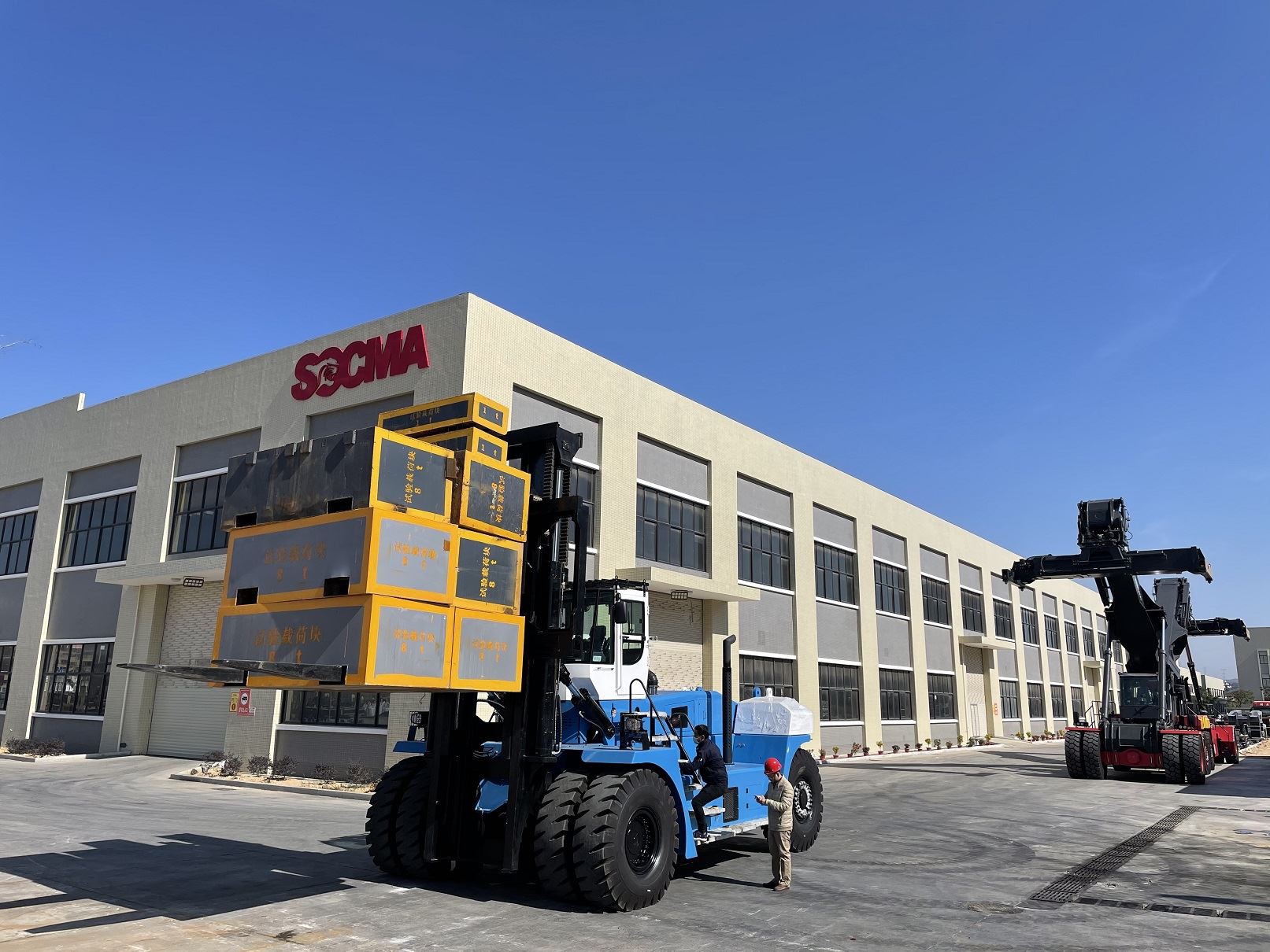 testing of 50t forklift testing of 50t forklift