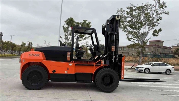 16t 16Ton Heavy Duty Forklift With 600mm Load Center