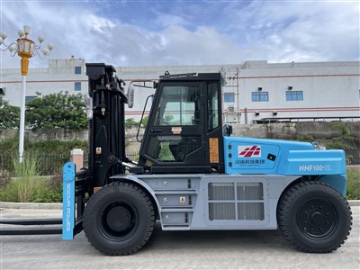 Tamamen Elektrikli Forklift 10 Ton