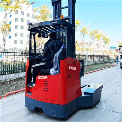 Yüksek Erişim Forklift 3ton Erişim Forklift Elektrikli İstifleyici Kamyon Dar Koridor Forklift Kamyonu Satılık
