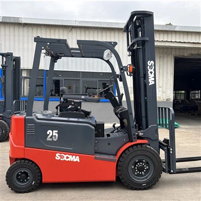 Akıllı küçük 2.5ton 2500kg 3.5ton 5ton forklift kamyonu elektrikli forklift kamyonu