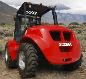 Engebeli Arazi Forklift Perkins Motor