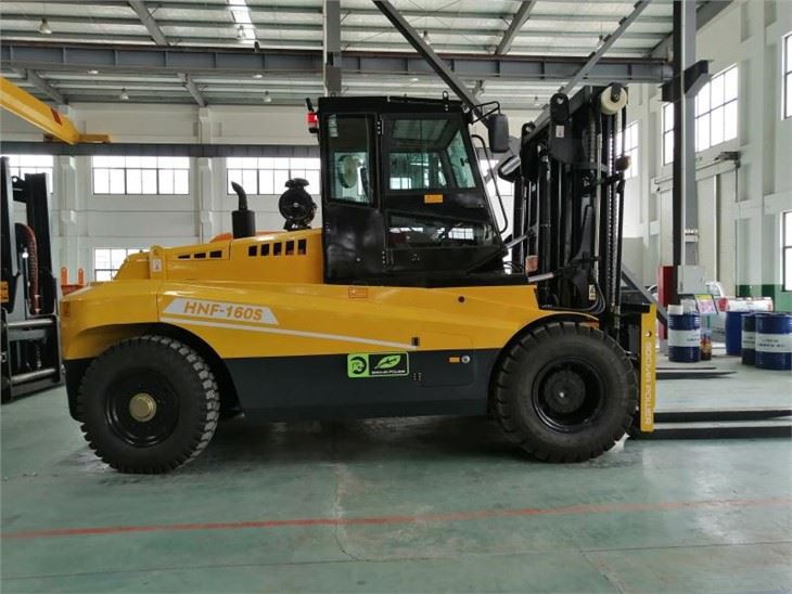Boş 20ft 40ft Konteyner için Yayıcılı 15 Ton Forklift