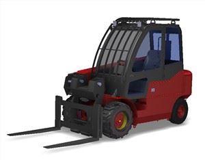 3 Ton Mini Küçük Kompakt Telehandler