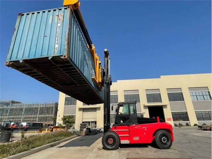 18 Ton Forklift Attach Container Clamp Work For Empty Container