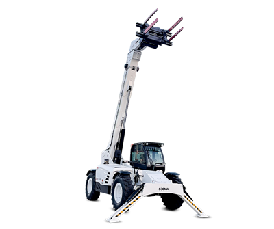 SOCMA 7,5 Ton 10m Teleskobik Yükleyici 4WD Yengeç Modu