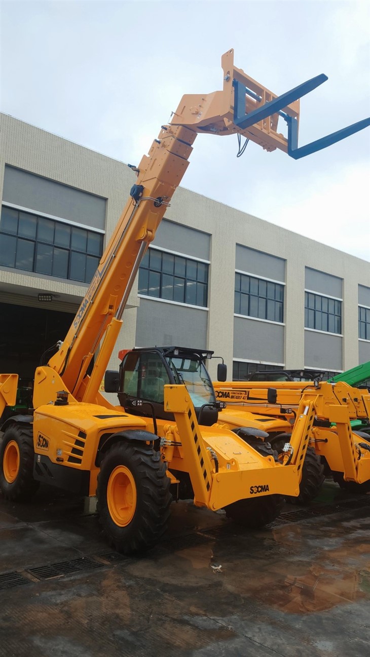 SOCMA 4 Ton 17m Telehandler 4WD Crab Mode